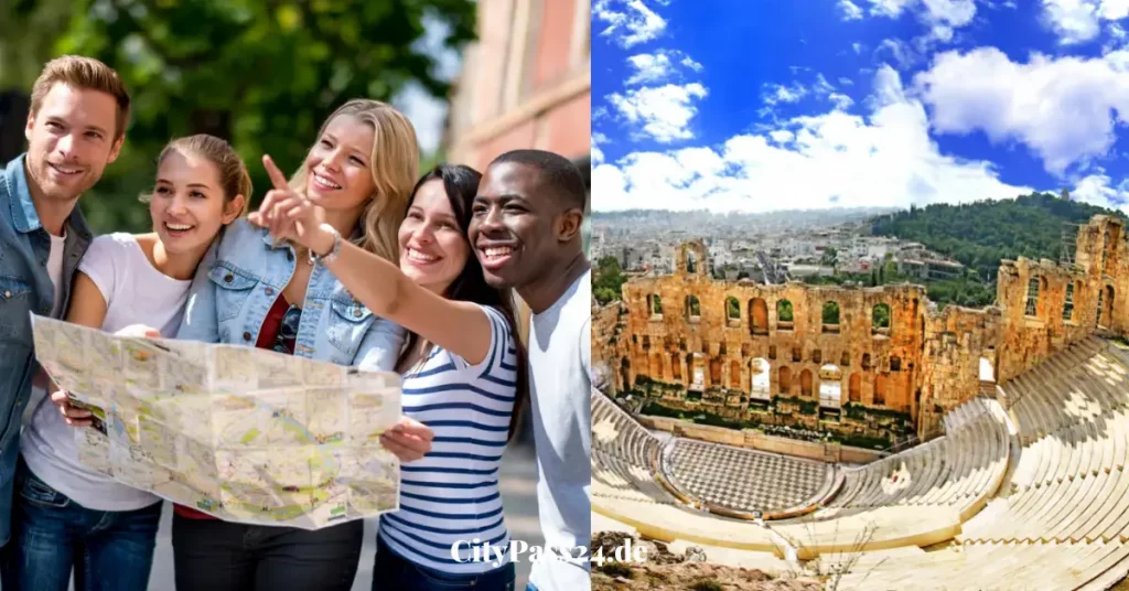 athen city pass erfahrung touristen mit karte und akropolis