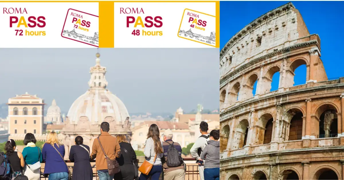 rom touristen for kathedrale und kolloseum roma pass