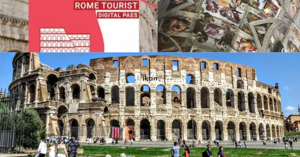 rome-tourist-digital-pass-und-touristen-tagasüber-petersdom-rom